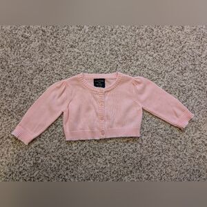 Faded Glory 0-3m Lightweight Cardigan Sweater Pink